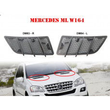 Grile frontale capotă pentru Mercedes ML W164 Facelift - DM83 DM84 - Sellzone.bg Grile frontale capotă pentru Mercedes ML W164 Facelift - DM83 DM84