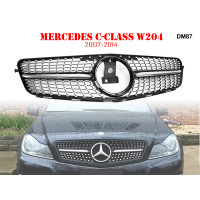 Grilă frontală sport pentru Mercedes C W204 tip Diamond - DM87 - Sellzone.bg Grilă frontală sport pentru Mercedes C W204 tip Diamond - DM87