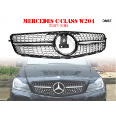 Grilă frontală sport pentru Mercedes C W204 tip Diamond - DM87 - Sellzone.bg Grilă frontală sport pentru Mercedes C W204 tip Diamond - DM87