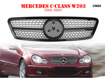 Grilă sport Diamond pentru Mercedes C W203 - DM88 - Sellzone.bg Grilă sport Diamond pentru Mercedes C W203 - DM88