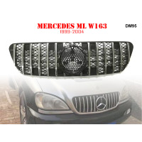 Grilă GT pentru Mercedes ML W163 1999-2004 - DM95 - Sellzone.bg Grilă GT pentru Mercedes ML W163 1999-2004 - DM95