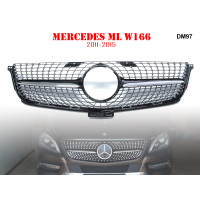 Grilă frontală Diamond pentru Mercedes ML W166 2011-2015 - DM97 - Sellzone.bg Grilă frontală Diamond pentru Mercedes ML W166 2011-2015 - DM97