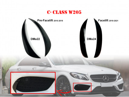Accesorii tuning bara de protecție față pentru Mercedes AMG C W205 - DMa22 DMa24 - Sellzone.bg Accesorii tuning bara de protecție față pentru Mercedes AMG C W205 - DMa22 DMa24