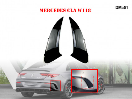 Supliment bara spate pentru Mercedes CLA W118 - DMa51 - Sellzone.bg Supliment bara spate pentru Mercedes CLA W118 - DMa51