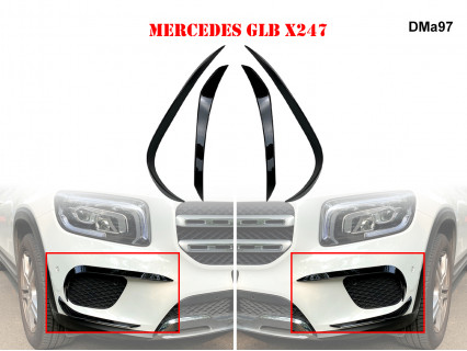 Splitter bara față neagru pentru Mercedes GLB X247 - DMa97 - Sellzone.bg Splitter bara față neagru pentru Mercedes GLB X247 - DMa97
