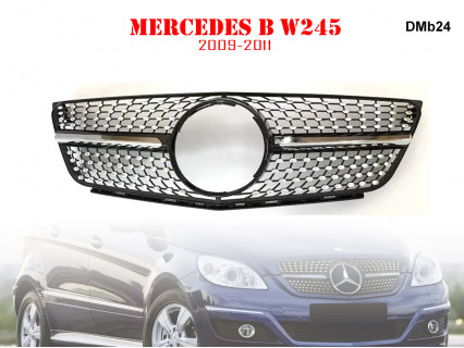 Grilă frontală Diamond pentru Mercedes B W245 2009-2011 - DMb24 - Sellzone.bg Grilă frontală Diamond pentru Mercedes B W245 2009-2011 - DMb24