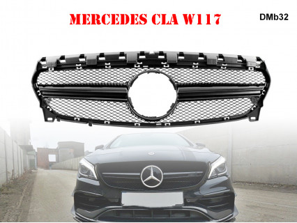 Grilă frontală neagra pentru AMG Mercedes CLA W117 - DMb32 - Sellzone.bg Grilă frontală neagra pentru AMG Mercedes CLA W117 - DMb32