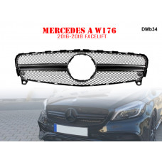 Grilă frontală neagră AMG pentru Mercedes A W176 - DMb34 - Sellzone.bg Grilă frontală neagră AMG pentru Mercedes A W176 - DMb34