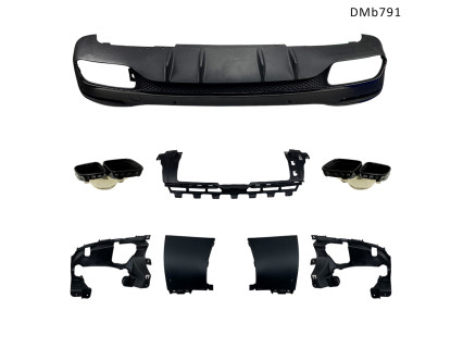 Tuning difuzor spate cu vârfuri negre Mercedes AMG GLE GLS W167 19+ - DMb791 - Sellzone.bg Tuning difuzor spate cu vârfuri negre Mercedes AMG GLE GLS W167 19+ - DMb791