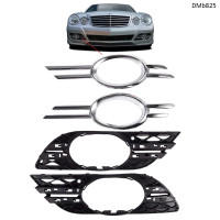Grile pentru proiectoare DMb825 cu ornamente cromate Mercedes E-Class W211 Facelift (2007–2009) - DMb825 - Sellzone.bg Grile pentru proiectoare DMb825 cu ornamente cromate Mercedes E-Class W211 Facelift (2007–2009) - DMb825