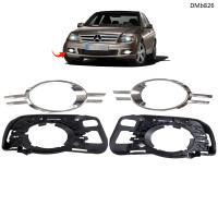Grile pentru proiectoare cu ornamente cromate pentru Mercedes-Benz C-Class W204 - DMb826 - Sellzone.bg Grile pentru proiectoare cu ornamente cromate pentru Mercedes-Benz C-Class W204 - DMb826