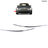 Benzi cromate  halogen bara față Mercedes E W211 2007–2009 - DMb836 - Sellzone.bg Benzi cromate  halogen bara față Mercedes E W211 2007–2009 - DMb836