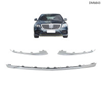 Bandă cromată tuning pentru bara față Mercedes Clasa S W222 2018–2020 - DMb843 - Sellzone.bg Bandă cromată tuning pentru bara față Mercedes Clasa S W222 2018–2020 - DMb843