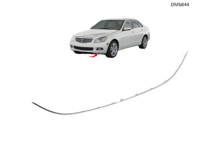 Benzi cromate pentru bara față Mercedes Clasa C W204 (2008–2011) - DMb844 - Sellzone.bg Benzi cromate pentru bara față Mercedes Clasa C W204 (2008–2011) - DMb844