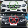 Ornamente decorative față negru lucios – Mercedes C-Class W205 AMG (2019–2021) - DMb849 - Изображение 3 - Sellzone.bg Ornamente decorative față negru lucios – Mercedes C-Class W205 AMG (2019–2021) - DMb849 - Изображение 3