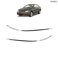 Ornamente cromate pentru bara față Mercedes CLK W209 (2002–2005) - DMb853 - Sellzone.bg Ornamente cromate pentru bara față Mercedes CLK W209 (2002–2005) - DMb853