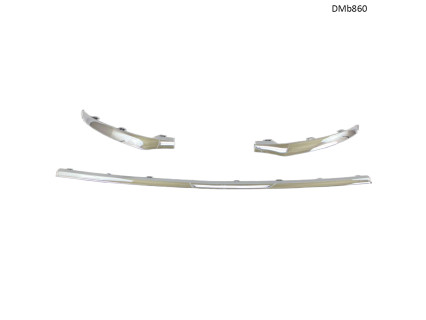Chrome ornamente pentru bara față Mercedes GLC W253 (2015–2020) - DMb860