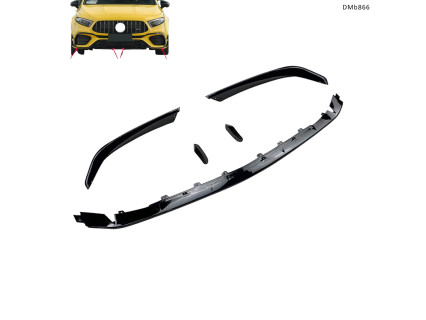 Kit tuning pentru bara față Mercedes Clasa A W177 AMG spoiler și splitter – DMb866 - Sellzone.bg Kit tuning pentru bara față Mercedes Clasa A W177 AMG spoiler și splitter – DMb866