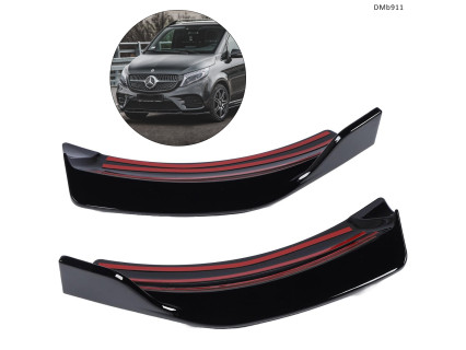 Accesorii splitter bara față Mercedes V W447 V260 AMG 2016-2020 – DMb911 - Sellzone.bg Accesorii splitter bara față Mercedes V W447 V260 AMG 2016-2020 – DMb911