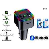 Transmițător FM Bluetooth pentru ascultarea muzicii și a apelurilor - DU73 - Sellzone.bg Transmițător FM Bluetooth pentru ascultarea muzicii și a apelurilor - DU73