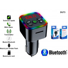 Transmițător FM Bluetooth pentru ascultarea muzicii și a apelurilor - DU73 - Sellzone.bg Transmițător FM Bluetooth pentru ascultarea muzicii și a apelurilor - DU73