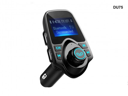 Transmițător radio auto FM Bluetooth T11 cu card Micro SD/TF - DU75 - Sellzone.bg Transmițător radio auto FM Bluetooth T11 cu card Micro SD/TF - DU75