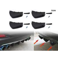 Difuzor universal negru pentru bara spate - DU94 - Sellzone.bg Difuzor universal negru pentru bara spate - DU94