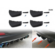 Difuzor universal negru pentru bara spate - DU94 - Sellzone.bg Difuzor universal negru pentru bara spate - DU94