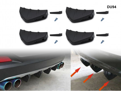 Difuzor universal negru pentru bara spate - DU94 - Sellzone.bg Difuzor universal negru pentru bara spate - DU94