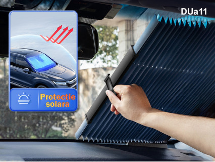 Parasolar universal retractabil pentru parbriz auto - DUa11 - Sellzone.bg Parasolar universal retractabil pentru parbriz auto - DUa11