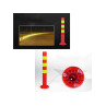 Stalp reflectorizant portocaliu de avertizare de PE 68 cm  - DUa29 - Изображение 3 - Sellzone.bg Stalp reflectorizant portocaliu de avertizare de PE 68 cm  - DUa29 - Изображение 3