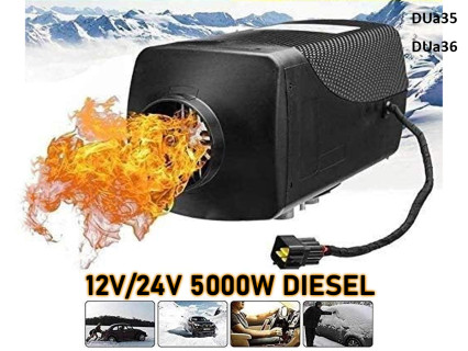 Incalzitor diesel comanda distanta 12V/24V 5000W  - DUa35/36