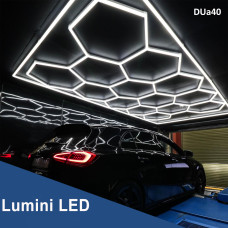 Iluminare LED pentru garaj fagure strălucitor pentru salon 2,4m * 4,8m - DUa40 - Sellzone.bg Iluminare LED pentru garaj fagure strălucitor pentru salon 2,4m * 4,8m - DUa40