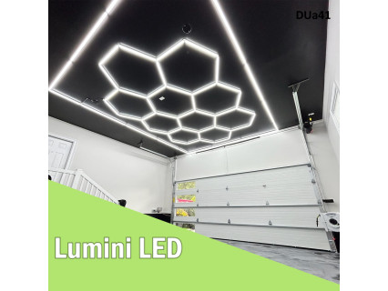 Iluminat cu LED pentru garaj, fagure strălucitor masiv pentru lounge 2,4m * 4,8m - DUa41 - Sellzone.bg Iluminat cu LED pentru garaj, fagure strălucitor masiv pentru lounge 2,4m * 4,8m - DUa41