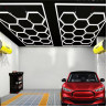 Iluminare LED pentru tavan si garaj Honeycomb 3,2m x 4,84m - DUa571 - Изображение 1 - Sellzone.bg Iluminare LED pentru tavan si garaj Honeycomb 3,2m x 4,84m - DUa571 - Изображение 1
