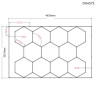 Iluminare LED pentru tavan si garaj Honeycomb 3,2m x 4,84m - DUa571 - Изображение 2 - Sellzone.bg Iluminare LED pentru tavan si garaj Honeycomb 3,2m x 4,84m - DUa571 - Изображение 2