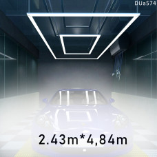 Plafoniera LED dreptunghiulara pentru garaj – DUa574 - Sellzone.bg Plafoniera LED dreptunghiulara pentru garaj – DUa574