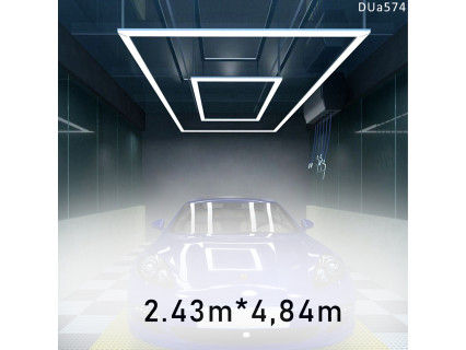 Plafoniera LED dreptunghiulara pentru garaj – DUa574 - Sellzone.bg Plafoniera LED dreptunghiulara pentru garaj – DUa574