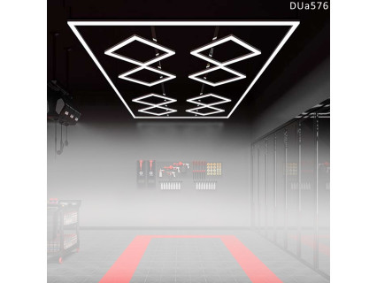 Iluminare LED pentru tavan garaj cu triunghiuri – DUa576 - Sellzone.bg Iluminare LED pentru tavan garaj cu triunghiuri – DUa576
