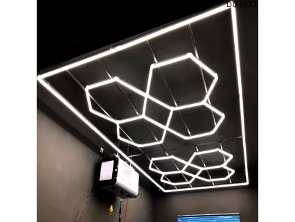 Iluminare LED pentru tavan și garaj cu elemente Honeycomb – DUa577 - Sellzone.bg Iluminare LED pentru tavan și garaj cu elemente Honeycomb – DUa577