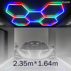 Iluminare LED RGB Fagure pentru tavan si garaj - DUa580 - Sellzone.bg Iluminare LED RGB Fagure pentru tavan si garaj - DUa580