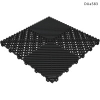 Pardoseală garaj modulară PVC – gresie pătrată neagră - DUa583 - Sellzone.bg Pardoseală garaj modulară PVC – gresie pătrată neagră - DUa583