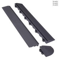 Margine / capăt / colț gri pentru lateralul pardoselii modulare din PVC - DUa601/2/3 - Sellzone.bg Margine / capăt / colț gri pentru lateralul pardoselii modulare din PVC - DUa601/2/3