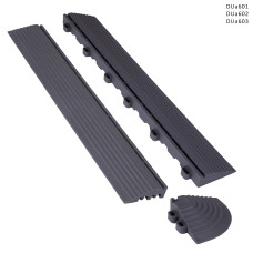 Margine / capăt / colț gri pentru lateralul pardoselii modulare din PVC - DUa601/2/3 - Sellzone.bg Margine / capăt / colț gri pentru lateralul pardoselii modulare din PVC - DUa601/2/3