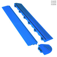 Margine / capăt / colț albastru închis pentru partea laterală a pardoselii modulare din PVC – DUa628 / DUa629 / DUa630 - Sellzone.bg Margine / capăt / colț albastru închis pentru partea laterală a pardoselii modulare din PVC – DUa628 / DUa629 / DUa630