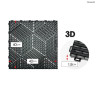 Plăci PVC pentru pardoseli modulare de garaj – design 3D negru - DUa639 - Изображение 2 - Sellzone.bg Plăci PVC pentru pardoseli modulare de garaj – design 3D negru - DUa639 - Изображение 2