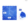 Plăci PVC pentru pardoseli modulare de garaj – design 3D albastru - DUa641 - Изображение 1 - Sellzone.bg Plăci PVC pentru pardoseli modulare de garaj – design 3D albastru - DUa641 - Изображение 1