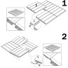 Dale de decking pentru terasă, curte și grădină – pardoseală modulară maro – DUa650 - Изображение 3 - Sellzone.bg Dale de decking pentru terasă, curte și grădină – pardoseală modulară maro – DUa650 - Изображение 3