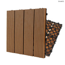 Dale de decking pentru terasă, curte și grădină – pardoseală modulară cu aspect de lemn – DUa652 - Sellzone.bg Dale de decking pentru terasă, curte și grădină – pardoseală modulară cu aspect de lemn – DUa652