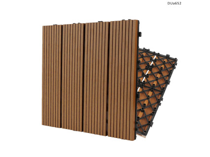 Dale de decking pentru terasă, curte și grădină – pardoseală modulară cu aspect de lemn – DUa652 - Sellzone.bg Dale de decking pentru terasă, curte și grădină – pardoseală modulară cu aspect de lemn – DUa652